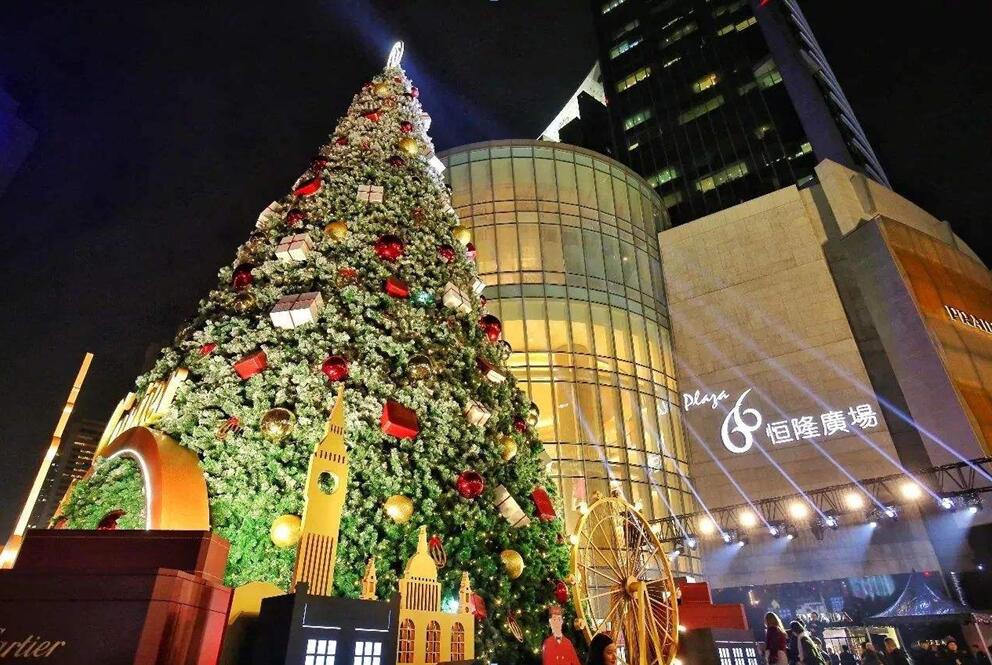恒隆廣場(chǎng) 圣誕主題