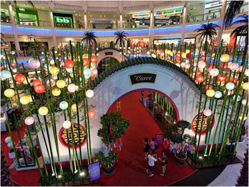 商場(chǎng)美陳裝置-竹林
