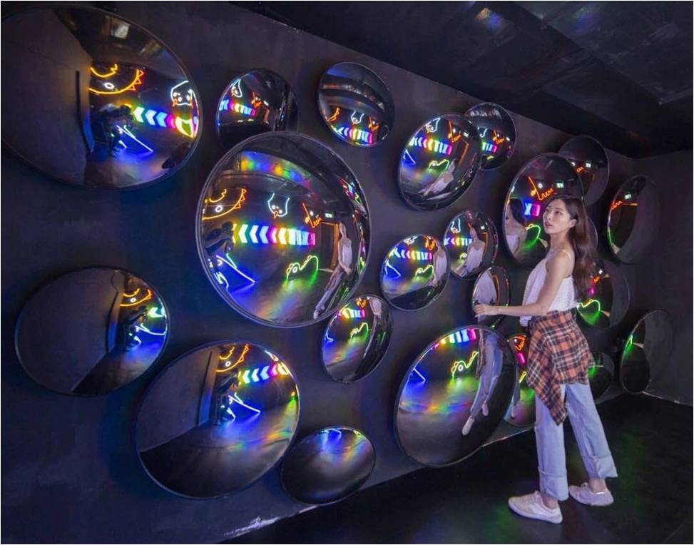 商場(chǎng)魔鏡裝置