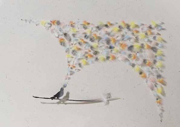 瀘水眾象雕塑 · 關于羽毛雕塑的獨特創意